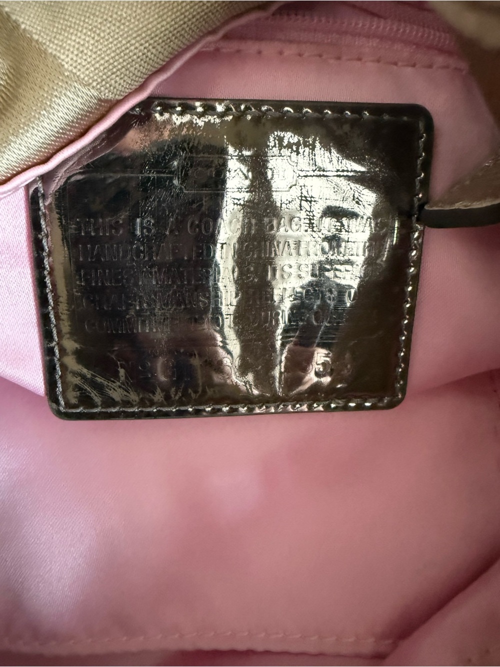 Coach Poppy Tan Bucket Bag - Picture 6 of 7